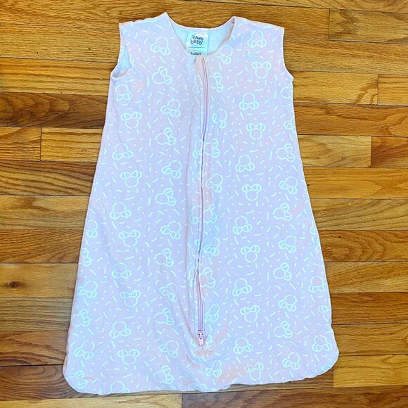 Halo Other - HALO SleepSack Pink Confetti Minnie Disney, Size Medium (6-12 months)